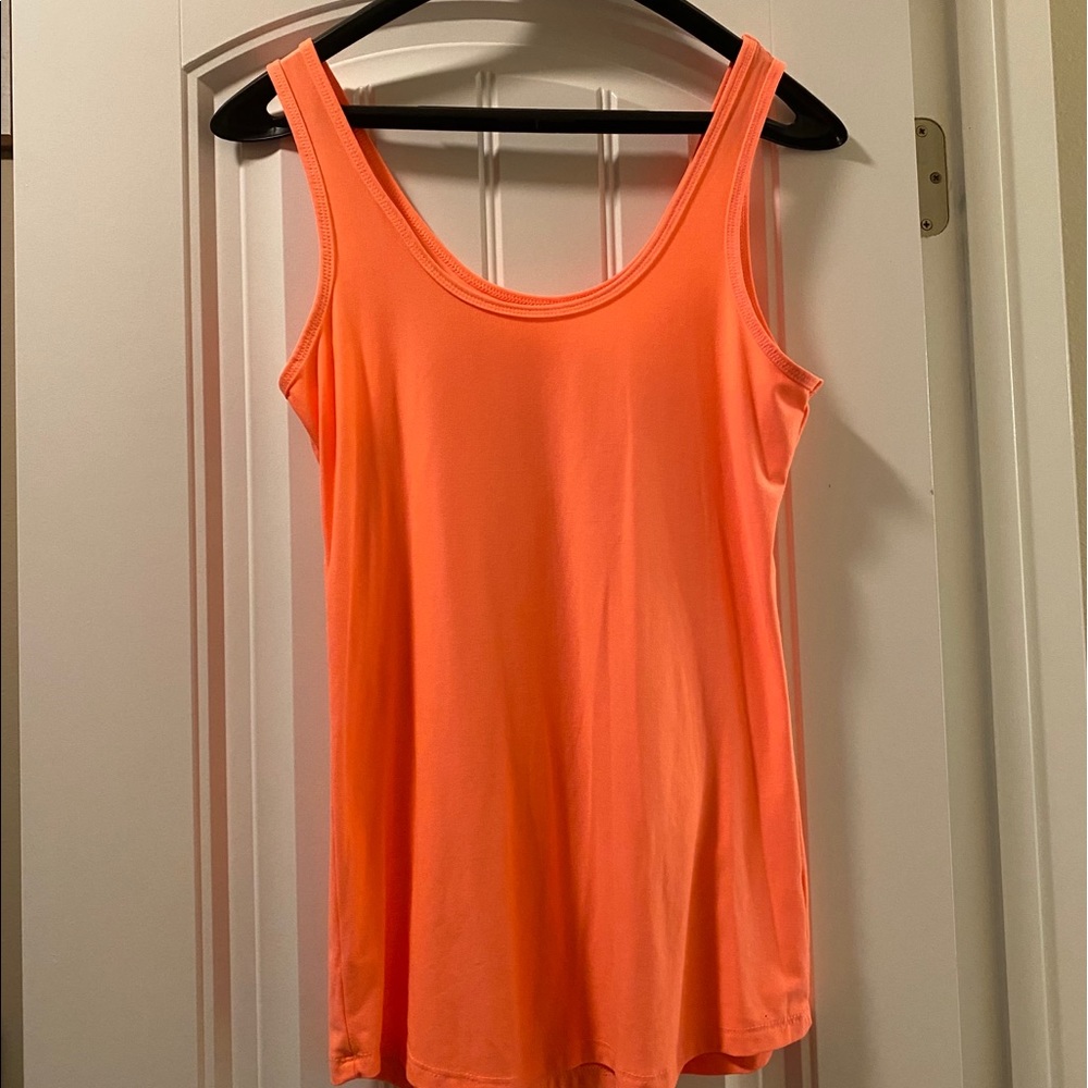 No Boundaries Neon Orange tank top-Size L 11/13